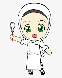 Ilustrasi bersin anak, pilek biasa, ilustrasi kartun demam bayi, pilek, karakter kartun, anak, fotografi png. Transparent Hijab Clipart Girl Chef Cartoon Png Free Transparent Clipart Clipartkey