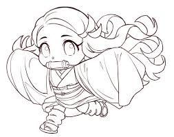 Lift your spirits with funny jokes, trending memes, entertaining gifs. Cute Chibi Nezuko Coloring Pages Chibi Coloring Pages Coloring Pages For Kids And Adults