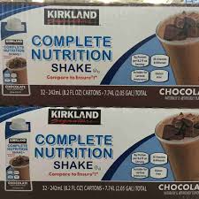 ks complete nutrition shake chocolate