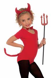 child devil costume kit purecostumes com