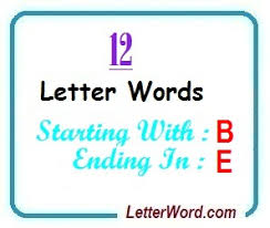 Of course, if you want to get creative there are a variety of other stitches you could use. Twelve Letter Words Starting With B And Ending In E Letterword Com