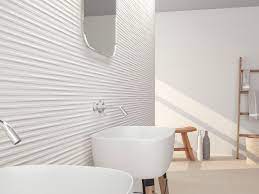rectified white matt wall tile 300x600