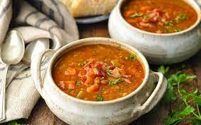 Spicy Lentil Soup Recipe How To Make It Taste Of Home gambar png