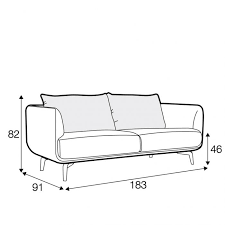 copa 3 seat sofa