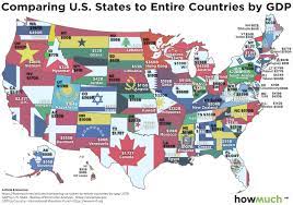 visualizing u s states gdp vs countries