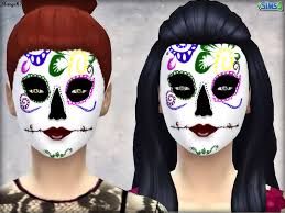 dia de los muertos inspired makeup