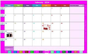 Interactive 2013 2014 Calendar Weekly Lesson Planner For 5 Classes