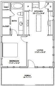 24x30 House 1 Bedroom 1 Bath 768 Sq Ft