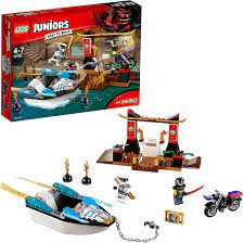 Lego Juniors 10755 Zanes Verfolgungsjagd mit dem Ninjaboot,  Kinderspielzeug, Bunt: Amazon.de: Spielzeug
