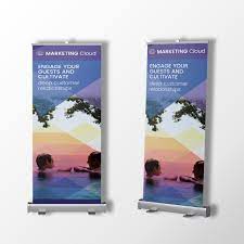 pull up banner singapore roll up
