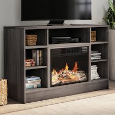 hastings home electric fireplace tv