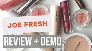 joe fresh beauty review demo you