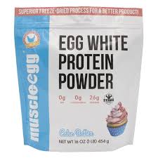 3 bags muscleegg protein powder