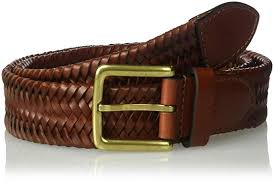 Cole Haan Mens 35mm Woven Leather Belt At Amazon Mens