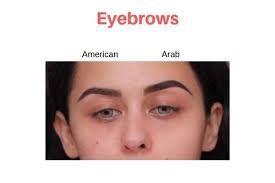 american makeup vs arab makeup know