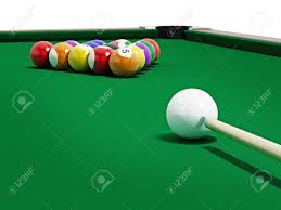 Free shipping on orders over $25 shipped by amazon. 8 Ball Pool Table With Balls And Cue Stock Photo Picture And Royalty Free Image Image 41641839