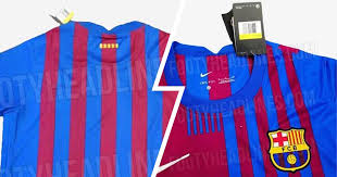 Customs services and international tracking provided. Barca S 2021 22 Home Kit Leaked Including 1st Look At Its Back