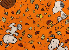 snoopy fall leaves face mask imagicon