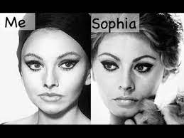 sophia loren cat eye makeup tutorial