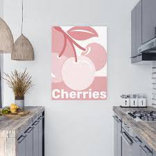 Cherry Wall Art Kitchen Wall Decor