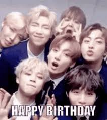 We've got more free bts party printables for you to use for your party below so please be sure to scroll down to check if you are looking to sort out all your bts party decorations and items in one go however, please check out our full printable bts birthday party kit. Birthday Bts Gifs Tenor