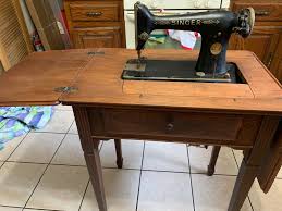 singer sewing table