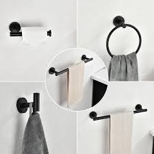 Stainless Steel Bathroom Towel Rack Set