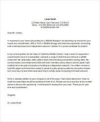 8 Biology Cover Letters Free Word Pdf Format Download Free