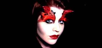 apply gothic she devil fairy makeup