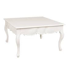 Sweet Pea Wooden 80cm Square Coffee Table