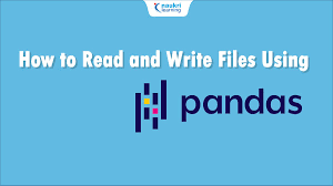write files using pandas shiksha