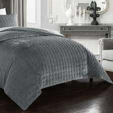 cheyenne velvet comforter set 3 piece