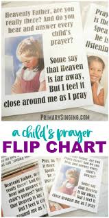 A Childs Prayer Flip Chart For Lds Primary Music Leaders