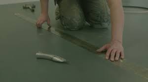 rubber flooring installation the