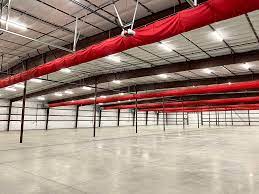 indoor boat storage warehouse with ac