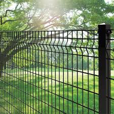 Black Steel Fence Panel