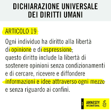 Amnesty International - Italia - Oggi è la Giornata mondiale della libertà  di stampa. In questo periodo di emergenza, sono tantissimi i giornalisti e  le giornaliste che vedono assottigliarsi il loro spazio