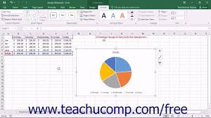 Excel 2016 Tutorial Deleting Charts Microsoft Training Lesson