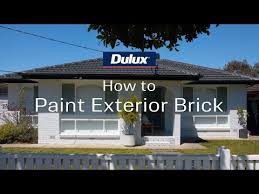 How To Paint A Brick House Dulux