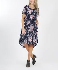 4.3 out of 5 stars 29,822. 42pops Navy Blush Floral Side Pocket Swing Dress Women Best Price And Reviews Zulily