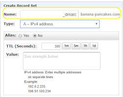 how to publish a dmarc dns record