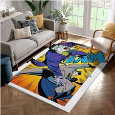 bat punch by bruce timm rug peto rugs