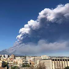 Mount Etna Volcano Eruption and Earthquake Cause Christmas Chaos: In  Pictures