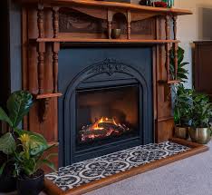 Cosy Modern Fireplace Update For