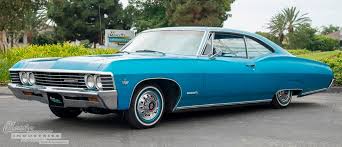 1967 impala ss cool blue cruiser