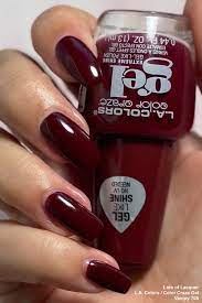 fall nails lots of lacquer