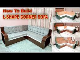 how to build l shape corner sofa size 6