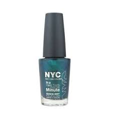 Details About 203 Precious Peacock Nyc In New York Minute Quick Dry Polish Green Teal Sheer