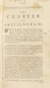 pennsylvania charter of privileges