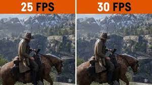 25 fps vs 30 fps gaming you